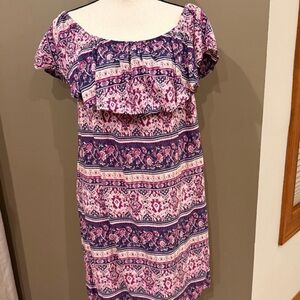 Floral Off-Shoulder Dress